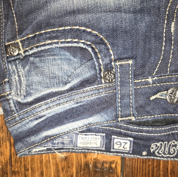 miss me easy capris nwot size 26 measured 29x26 - Picture 5 of 7